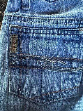 Girls Cinch Bootleg Jeans Size 16 Slim